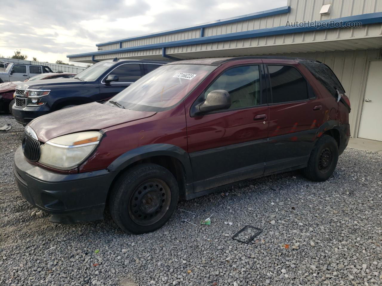 2004 Buick Rendezvous Cx Темно-бордовый vin: 3G5DB03E24S544394