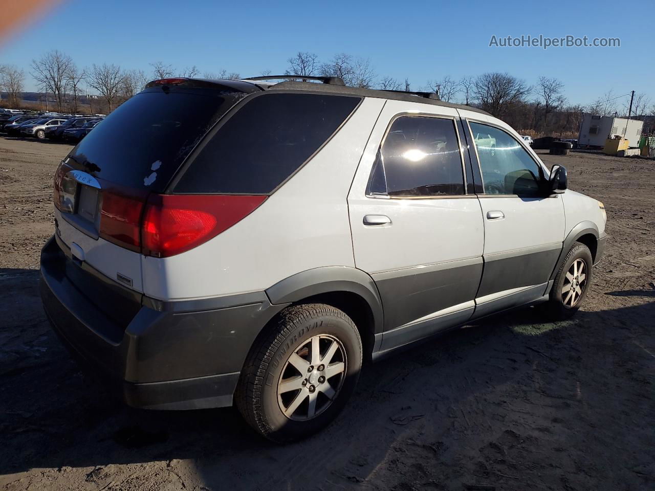 2004 Buick Rendezvous Cx White vin: 3G5DB03E24S544833