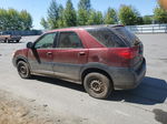 2004 Buick Rendezvous Cx Темно-бордовый vin: 3G5DB03E34S550639