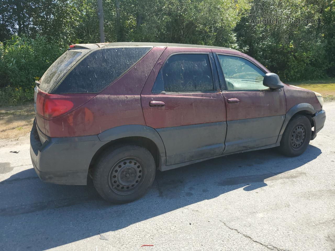 2004 Buick Rendezvous Cx Темно-бордовый vin: 3G5DB03E34S550639