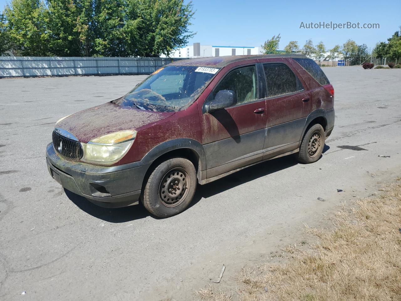 2004 Buick Rendezvous Cx Темно-бордовый vin: 3G5DB03E34S550639