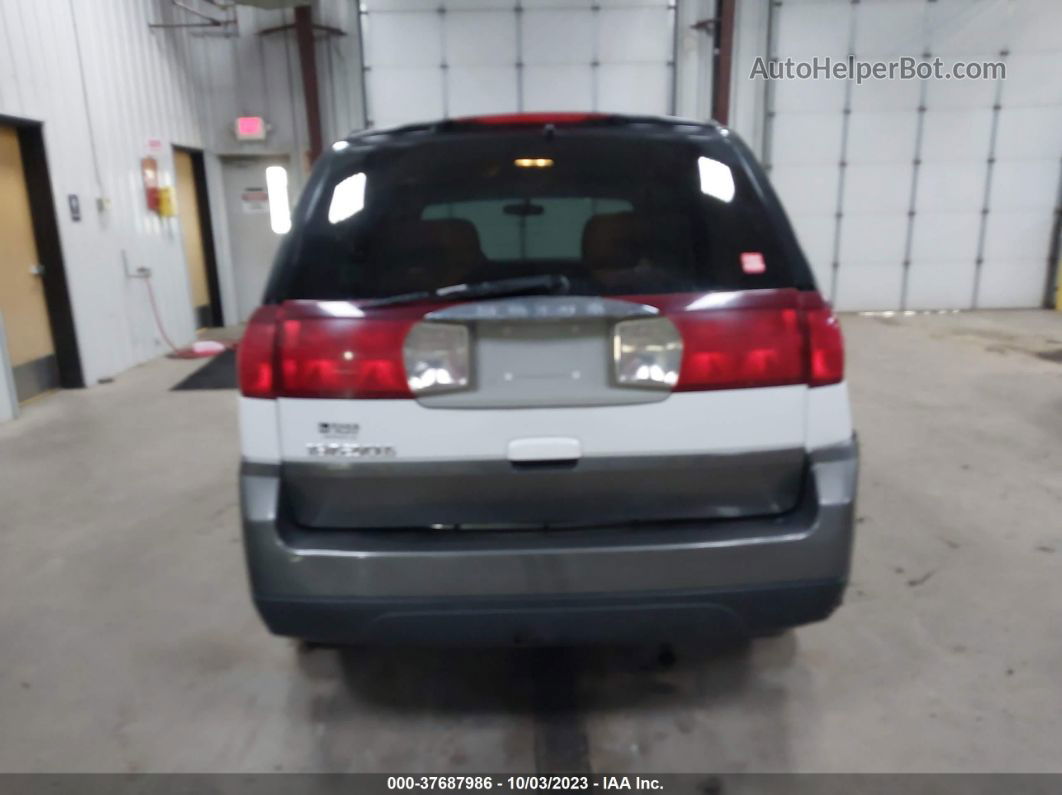 2004 Buick Rendezvous   White vin: 3G5DB03E34S585200