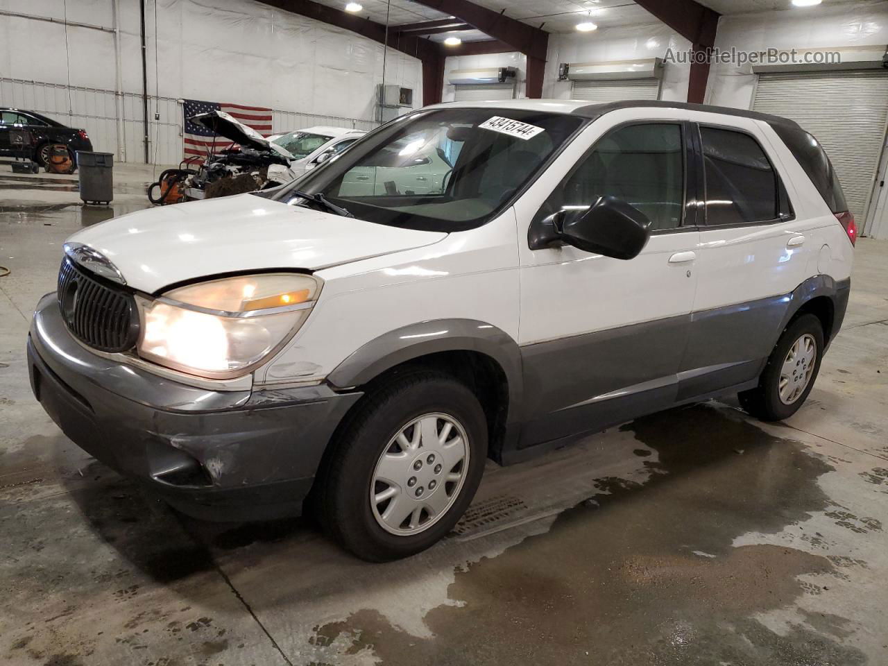 2004 Buick Rendezvous Cx White vin: 3G5DB03E44S527788