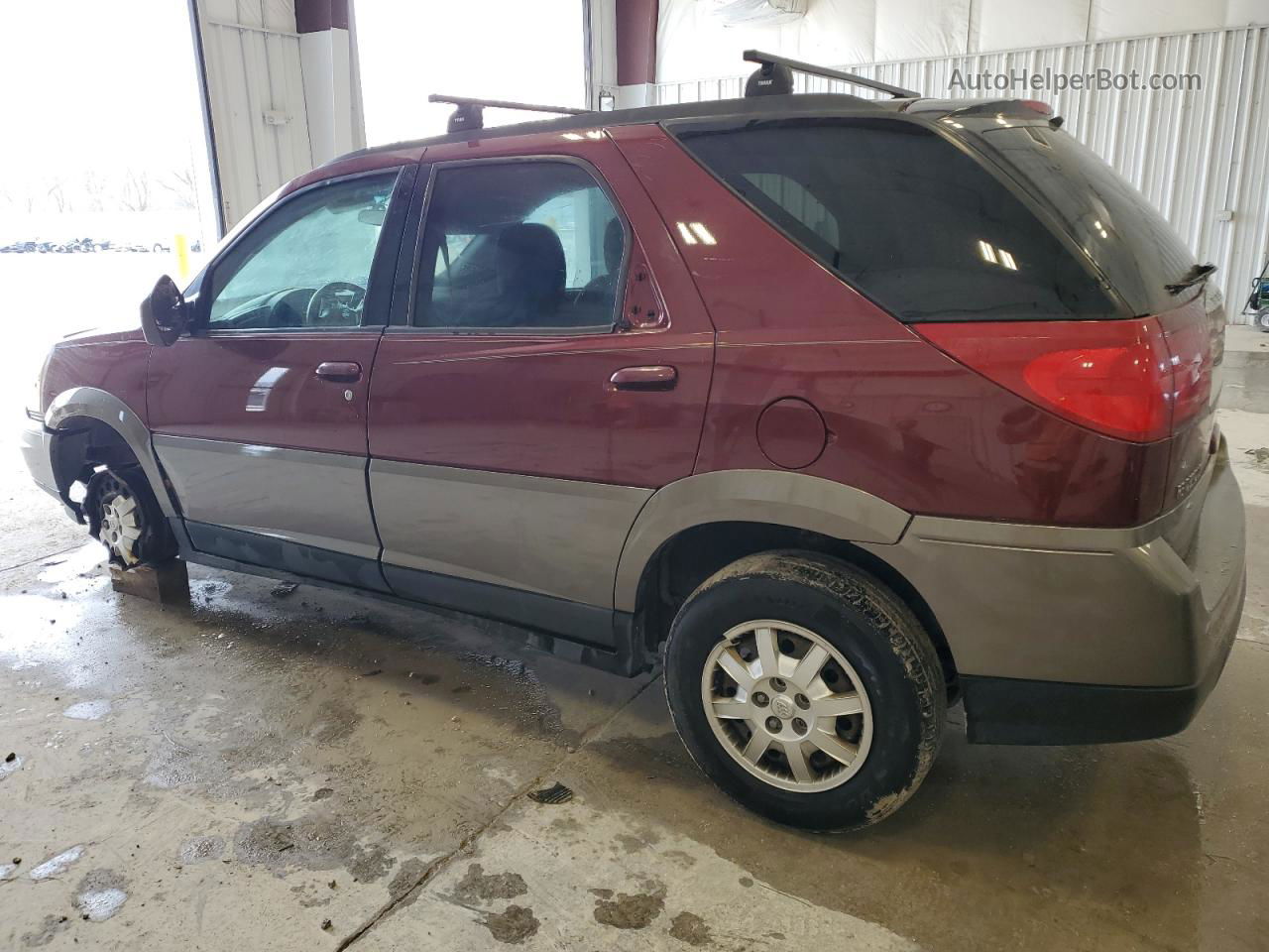 2004 Buick Rendezvous Cx Burgundy vin: 3G5DB03E44S544607