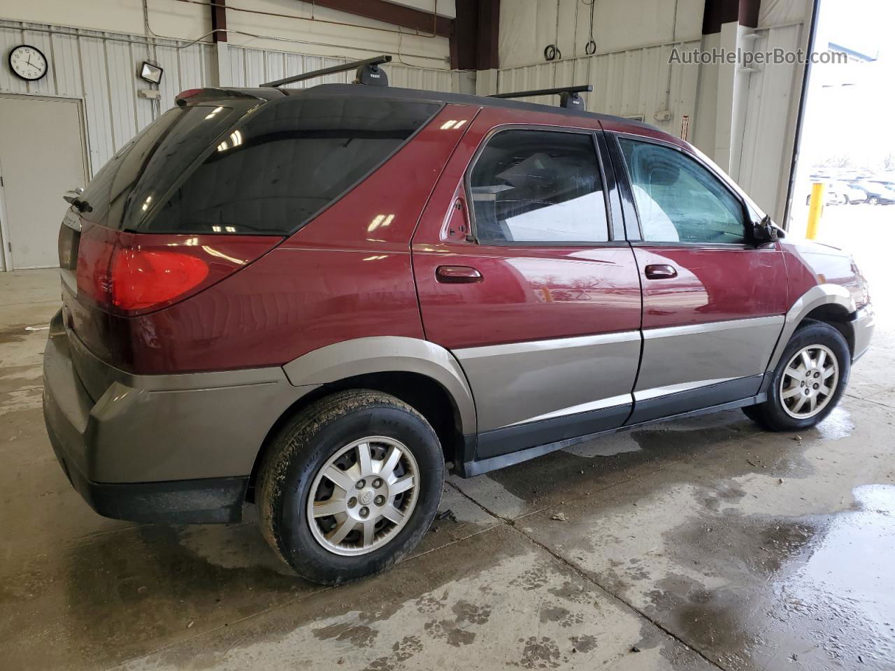 2004 Buick Rendezvous Cx Burgundy vin: 3G5DB03E44S544607