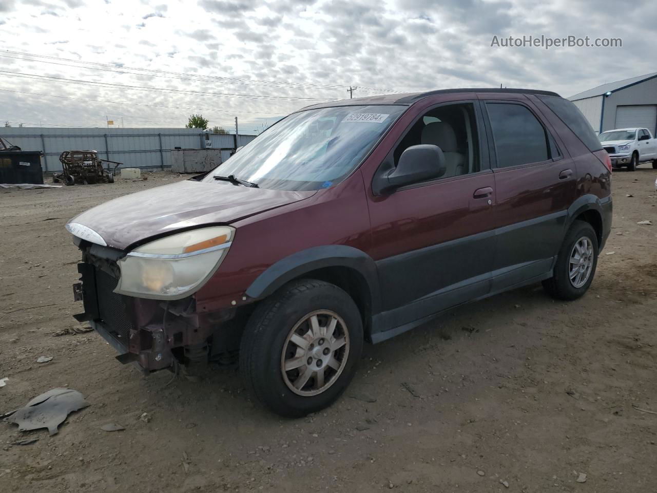 2004 Buick Rendezvous Cx Burgundy vin: 3G5DB03E44S551511