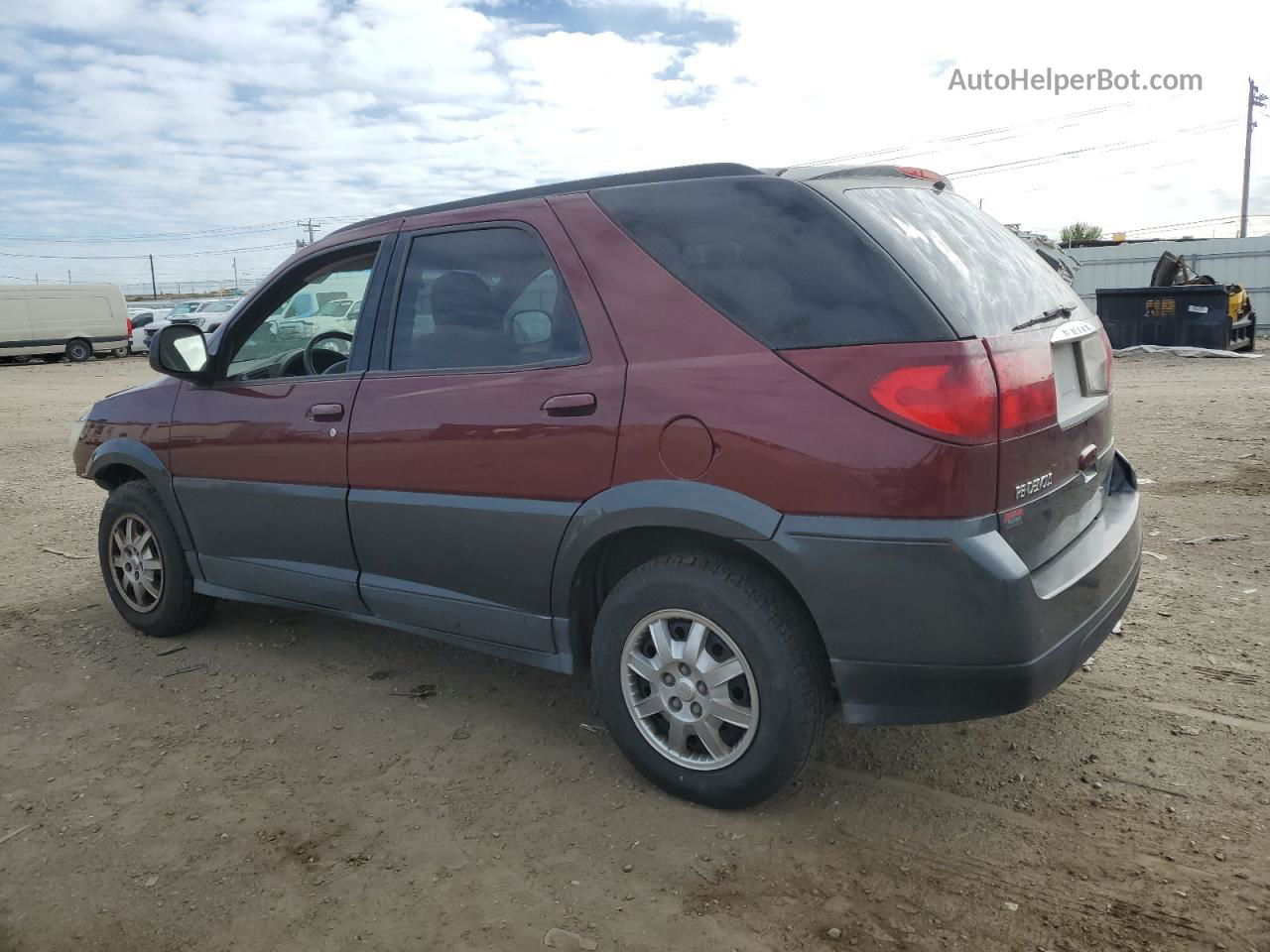 2004 Buick Rendezvous Cx Burgundy vin: 3G5DB03E44S551511