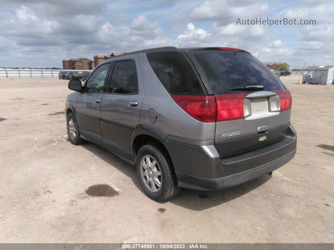 2004 Buick Rendezvous   Gray vin: 3G5DB03E44S582693