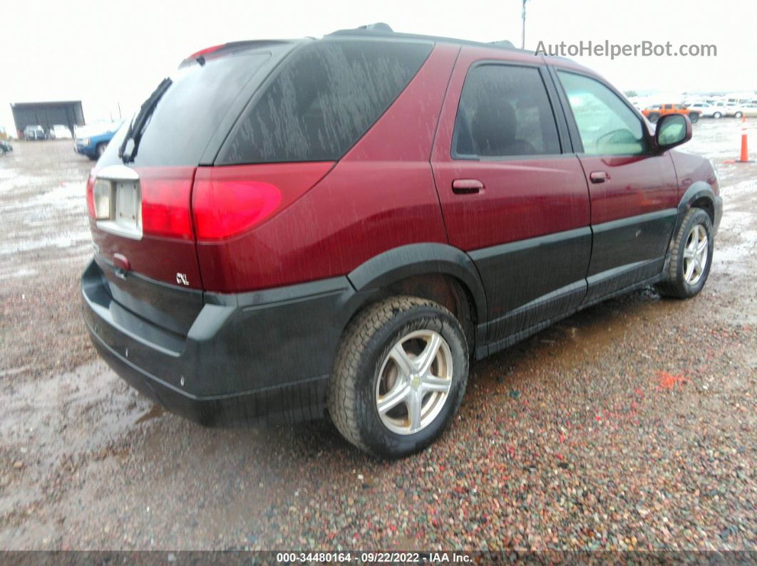 2004 Buick Rendezvous   Темно-бордовый vin: 3G5DB03E74S518339