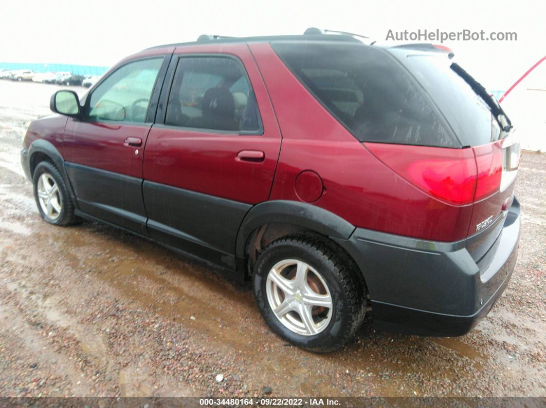 2004 Buick Rendezvous   Темно-бордовый vin: 3G5DB03E74S518339