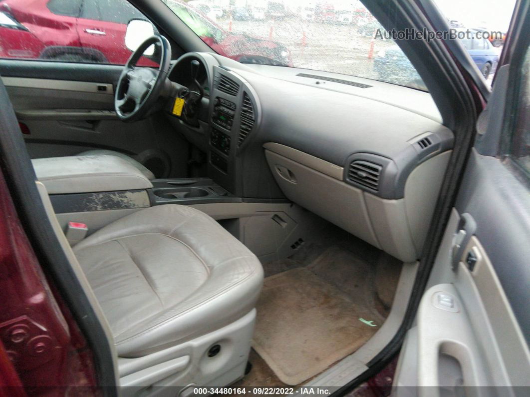 2004 Buick Rendezvous   Темно-бордовый vin: 3G5DB03E74S518339