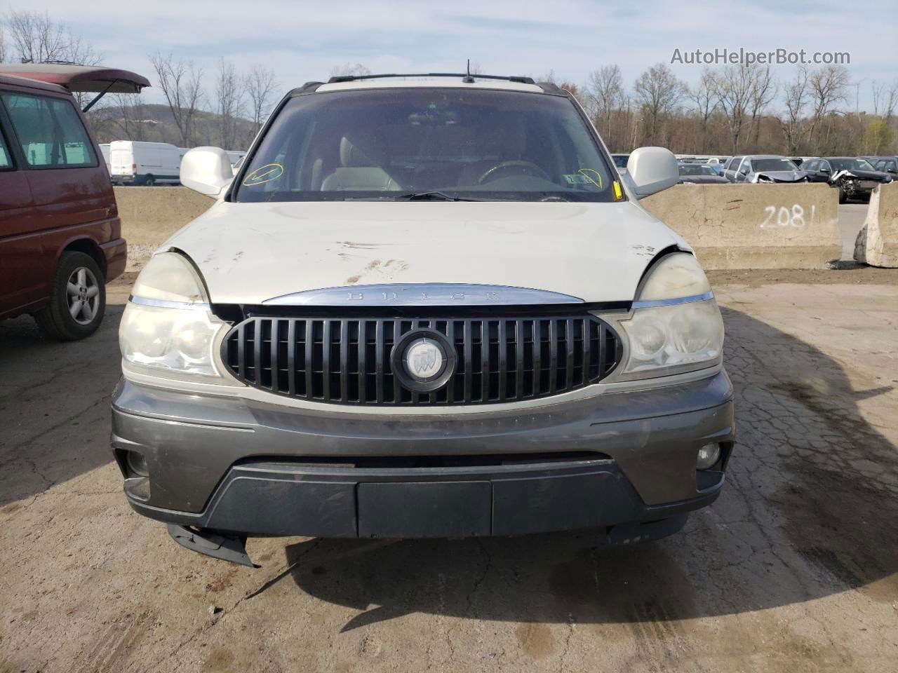 2004 Buick Rendezvous Cx White vin: 3G5DB03E84S520388