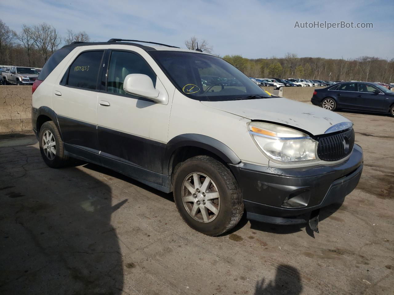 2004 Buick Rendezvous Cx White vin: 3G5DB03E84S520388