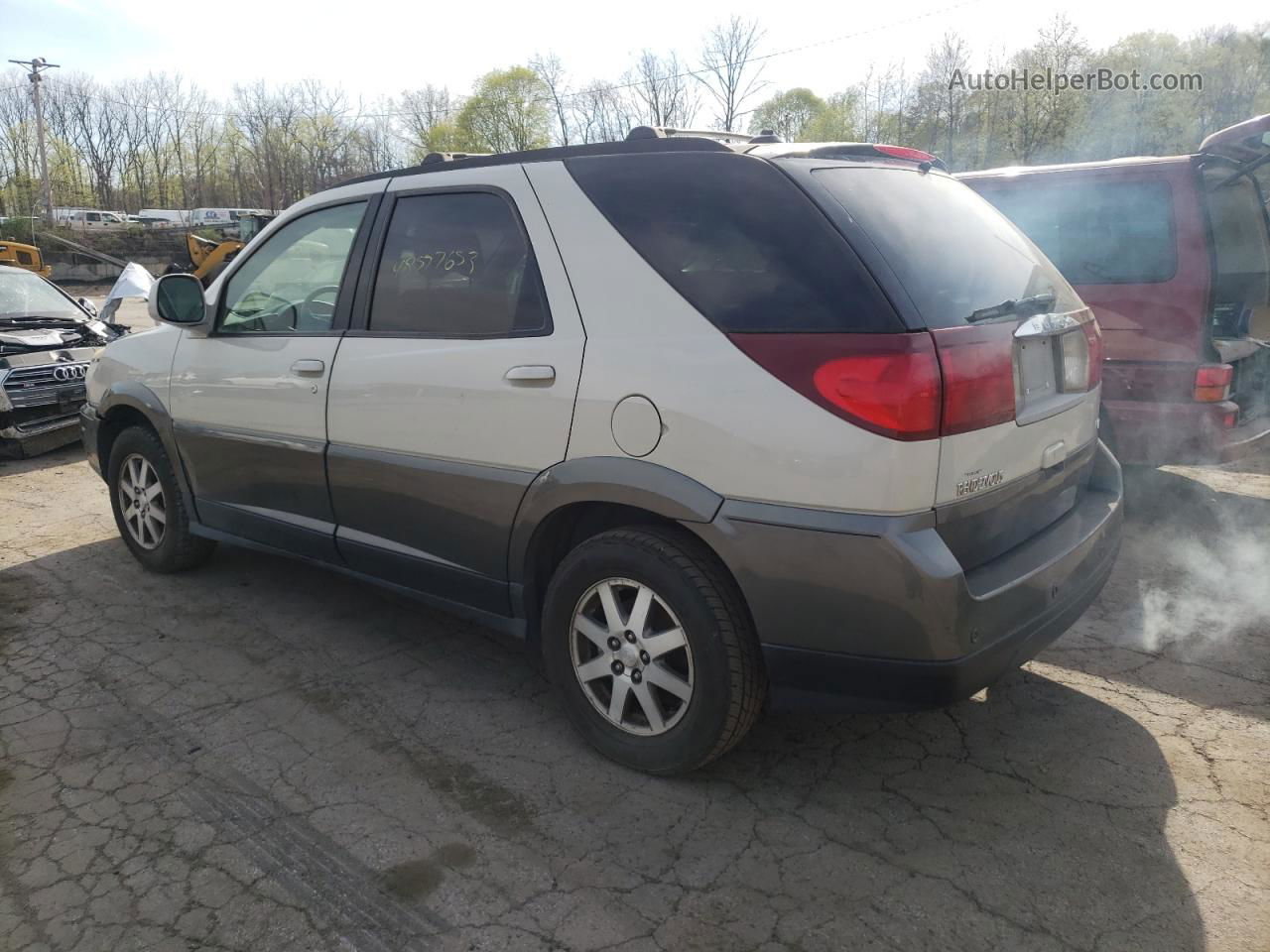 2004 Buick Rendezvous Cx White vin: 3G5DB03E84S520388