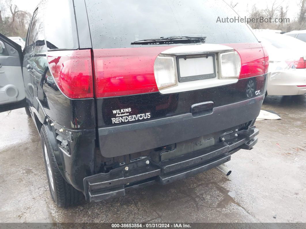 2004 Buick Rendezvous Cx Black vin: 3G5DB03EX4S518707