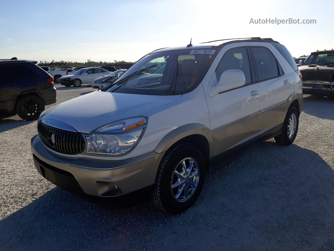 2004 Buick Rendezvous Cx Белый vin: 3G5DB03EX4S596159