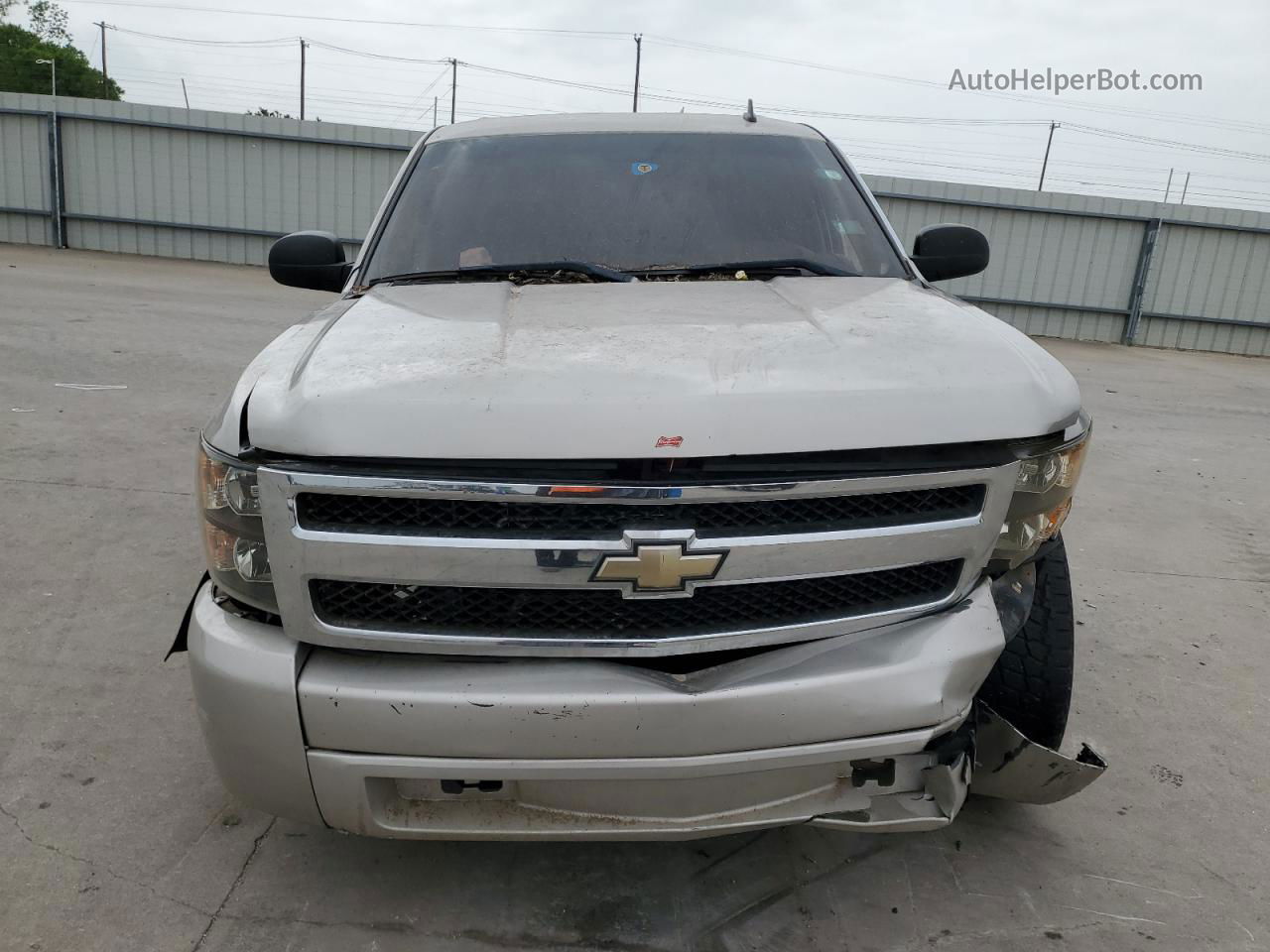 2008 Chevrolet Silverado C1500 Silver vin: 3GCEC13C58G307387