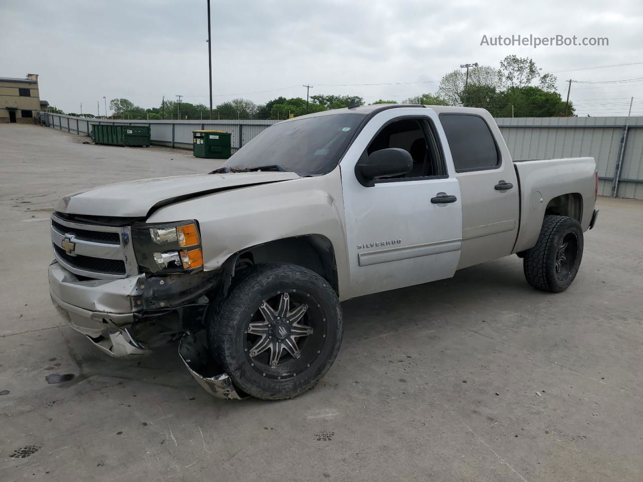 2008 Chevrolet Silverado C1500 Silver vin: 3GCEC13C58G307387