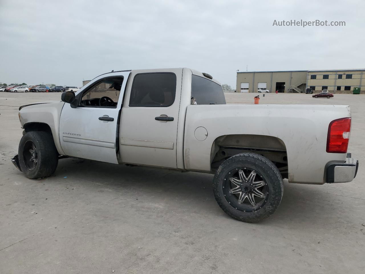 2008 Chevrolet Silverado C1500 Silver vin: 3GCEC13C58G307387