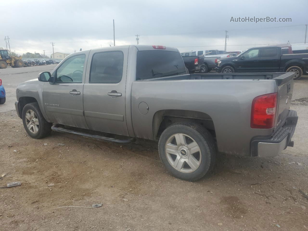 2008 Chevrolet Silverado C1500 Gray vin: 3GCEC13J08G213609