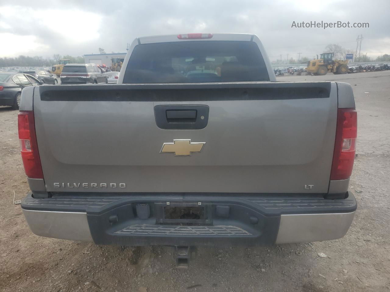 2008 Chevrolet Silverado C1500 Gray vin: 3GCEC13J08G213609