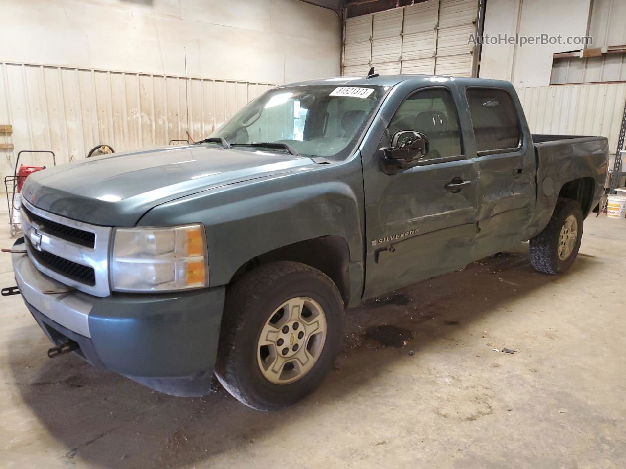 2008 Chevrolet Silverado C1500 Gray vin: 3GCEC13J18G219208