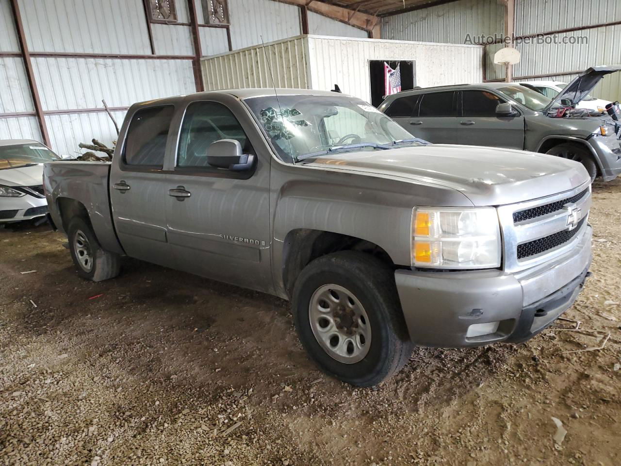 2008 Chevrolet Silverado C1500 Gray vin: 3GCEC13J48G222099