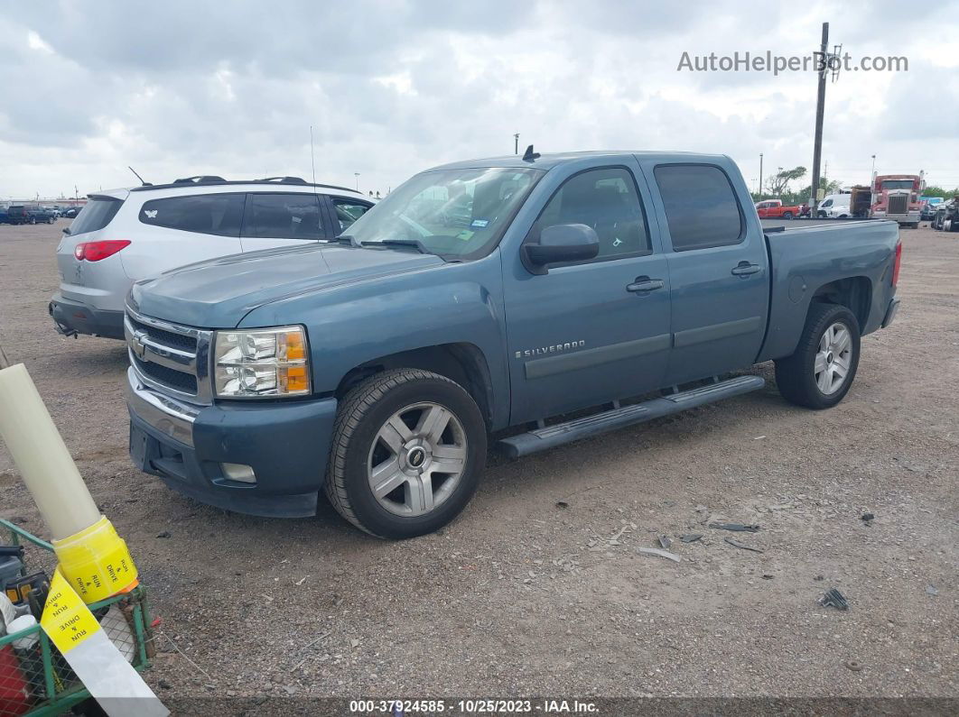 2008 Chevrolet Silverado 1500 Lt1 Blue vin: 3GCEC13J58G283431