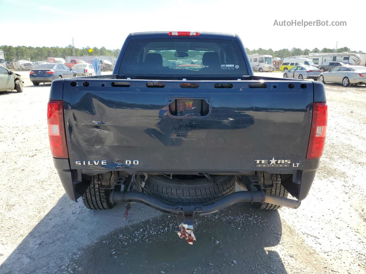 2008 Chevrolet Silverado C1500 Blue vin: 3GCEC13J88G136701