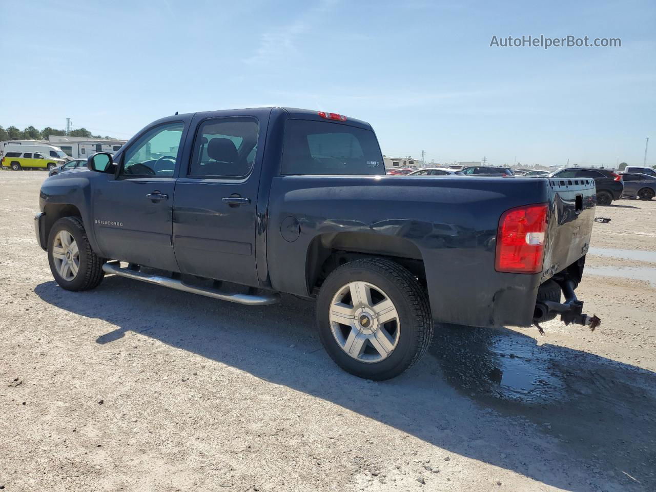 2008 Chevrolet Silverado C1500 Синий vin: 3GCEC13J88G136701