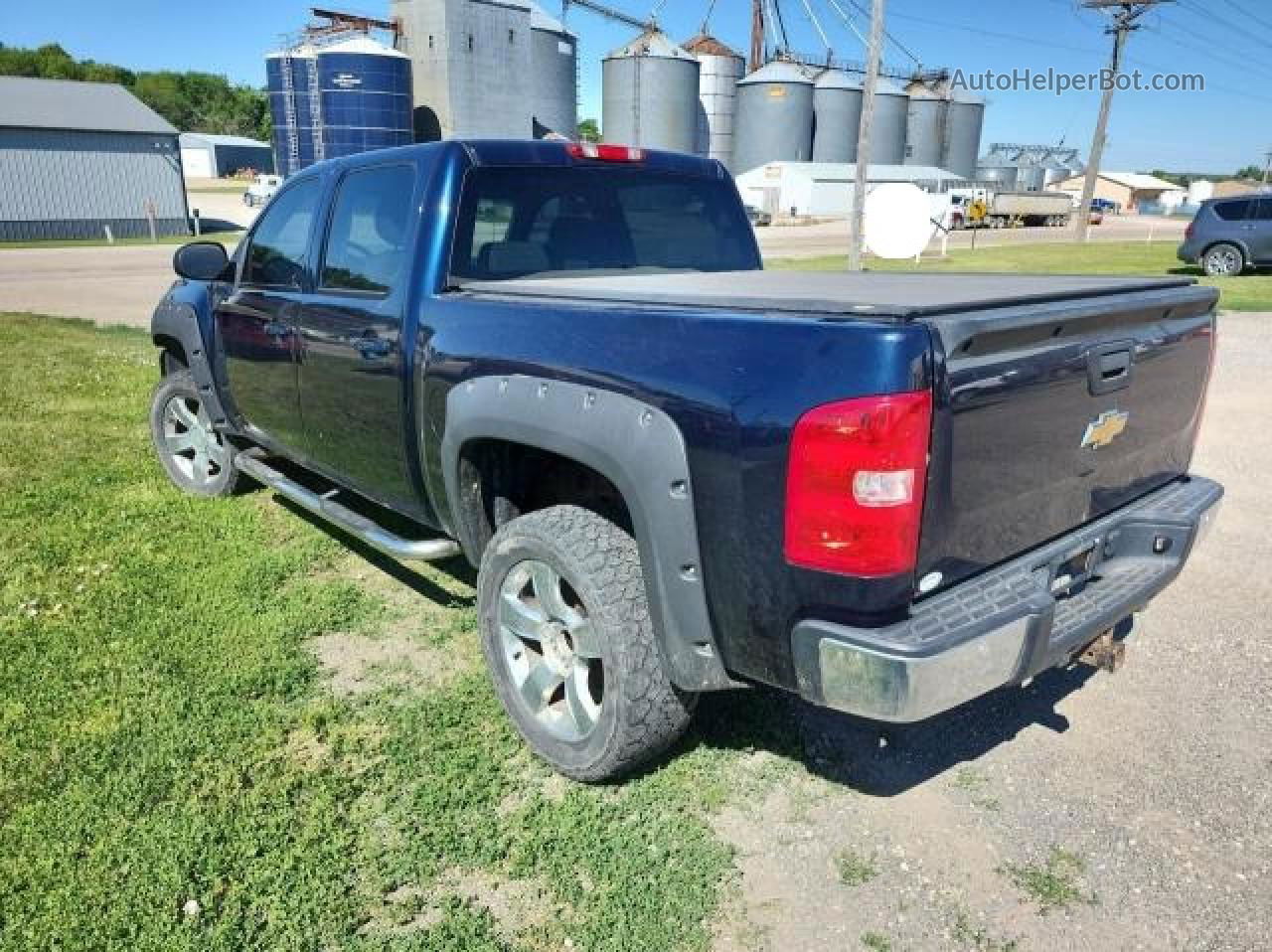 2008 Chevrolet Silverado K1500 Синий vin: 3GCEK13308G271739