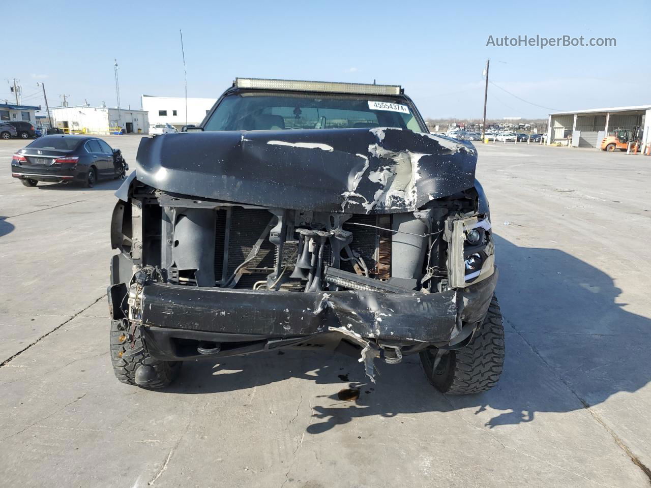 2008 Chevrolet Silverado K1500 Black vin: 3GCEK13338G193313