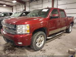 2008 Chevrolet Silverado 1500 Ltz Burgundy vin: 3GCEK13388G214270