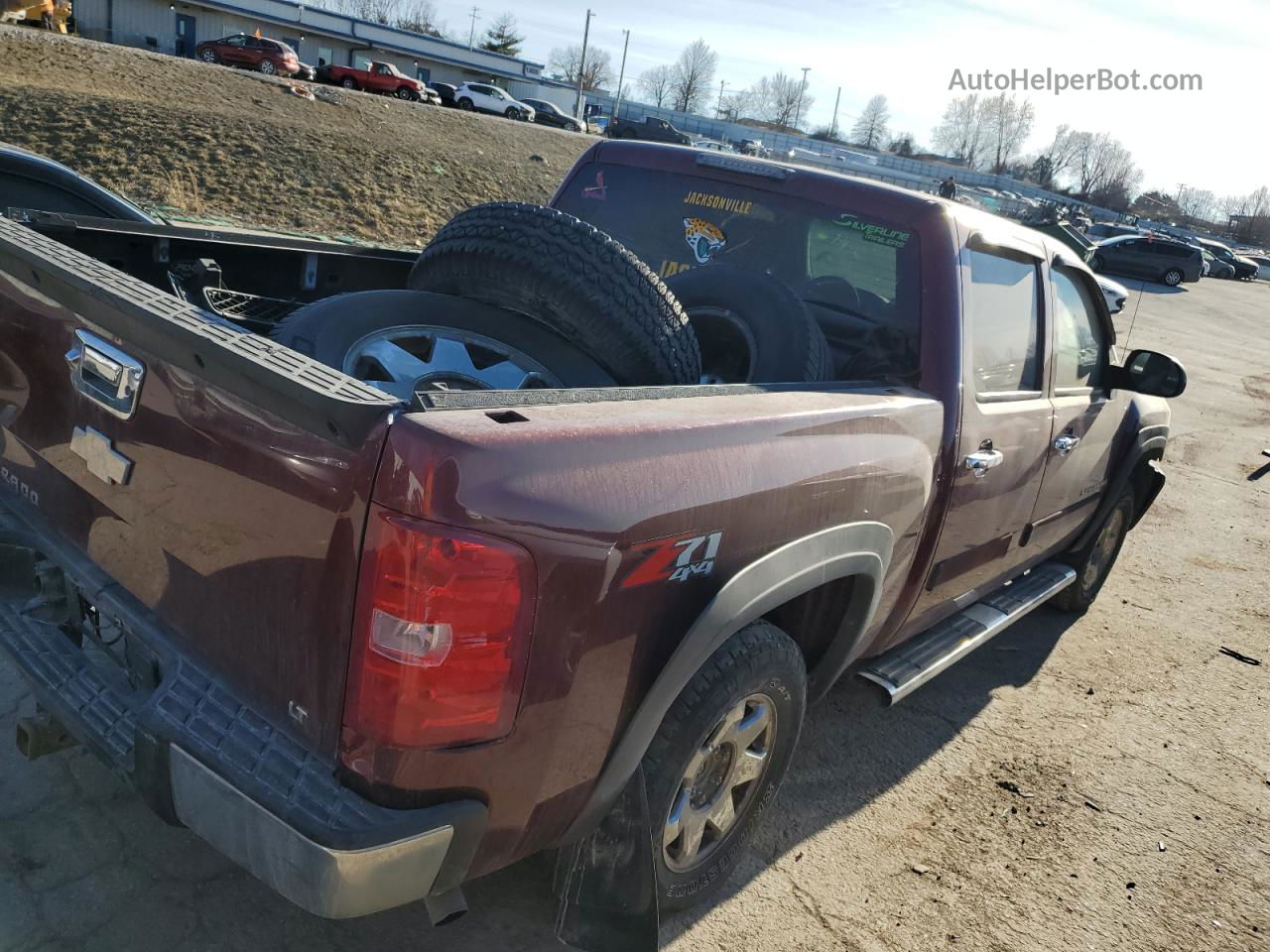 2008 Chevrolet Silverado K1500 Red vin: 3GCEK13J08G219963