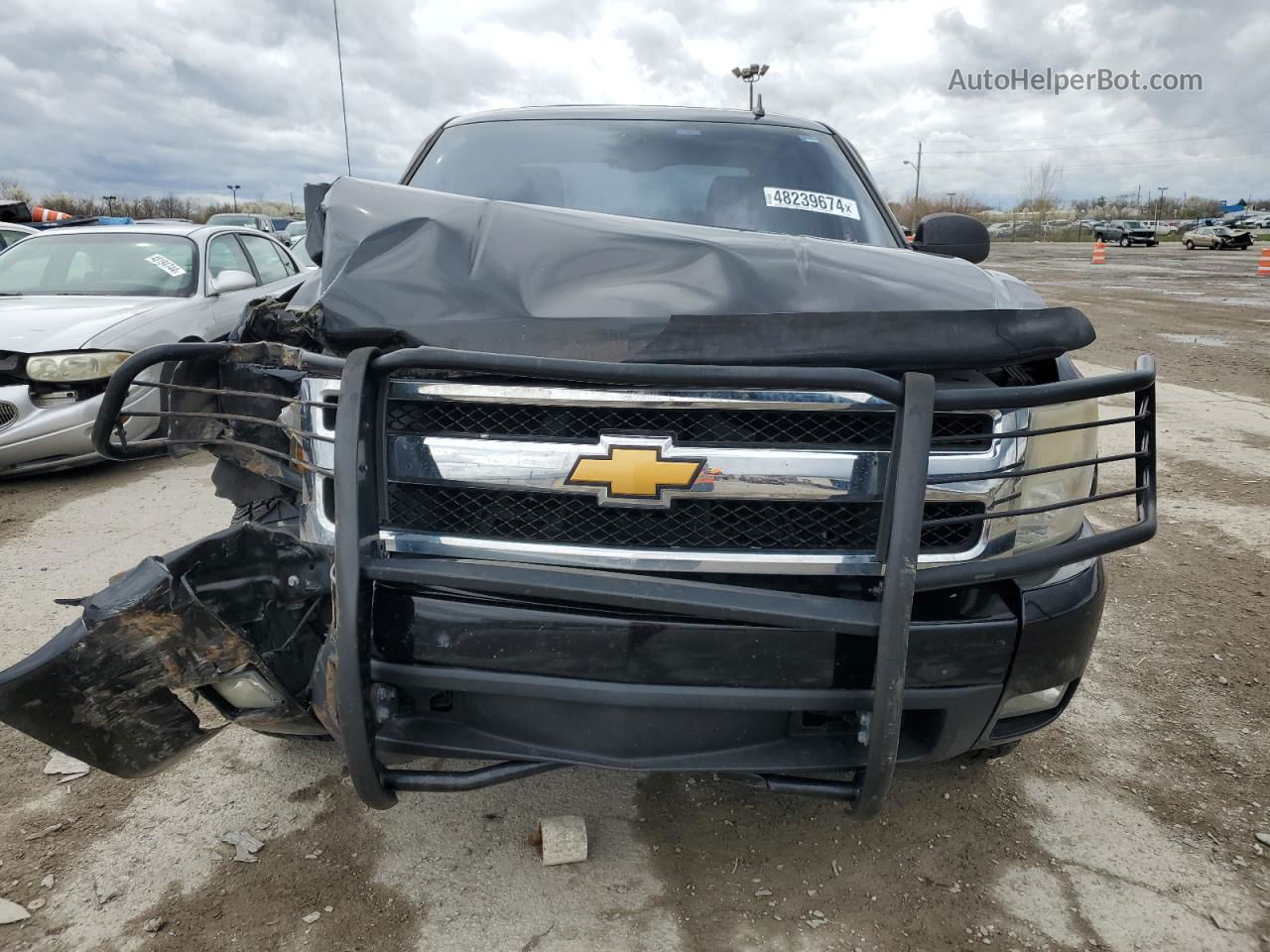 2008 Chevrolet Silverado K1500 Blue vin: 3GCEK13J58G229503