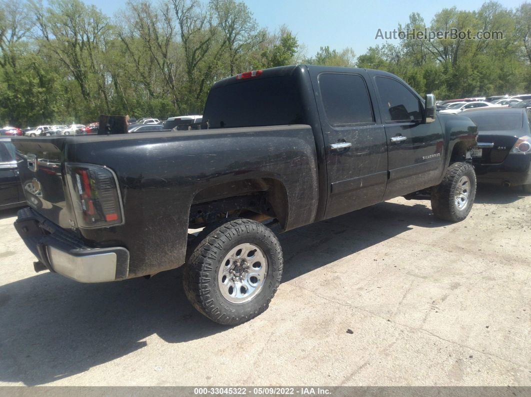 2007 Chevrolet Silverado 1500 Ltz Black vin: 3GCEK13M07G541415