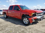 2008 Chevrolet Silverado K1500 Red vin: 3GCEK13M28G178309