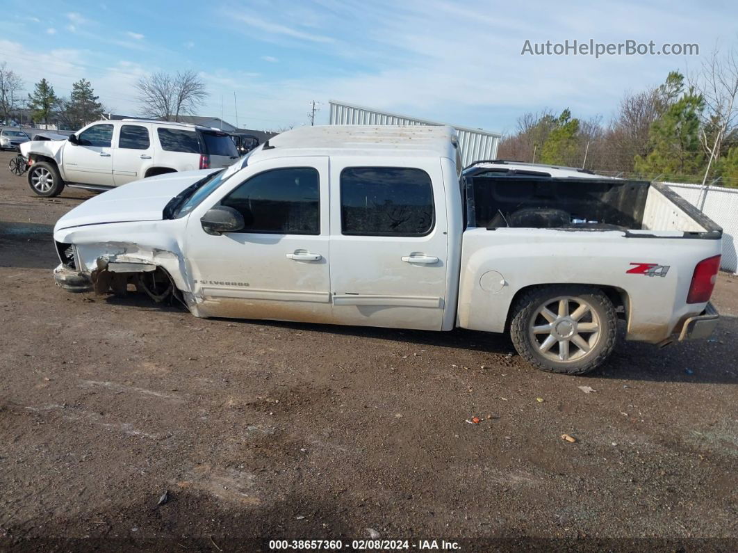 2008 Chevrolet Silverado 1500 Lt1 White vin: 3GCEK13M38G199198