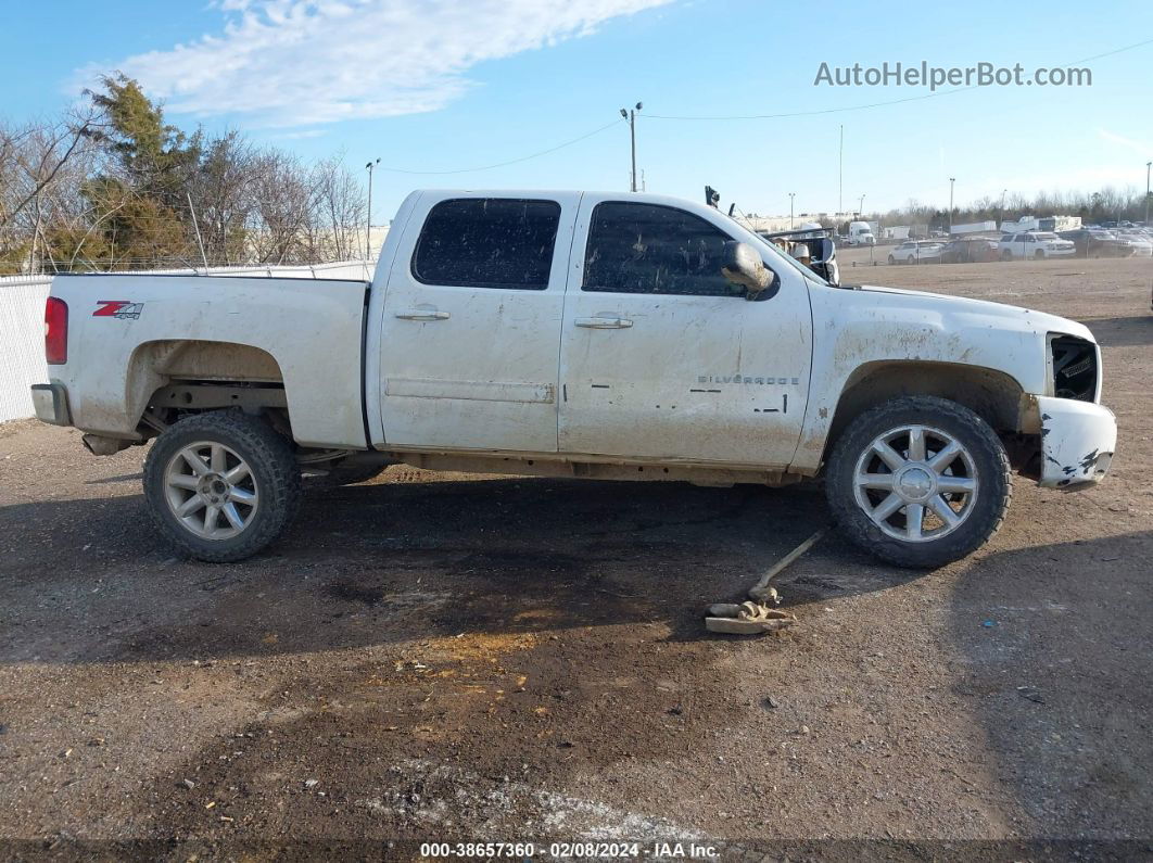 2008 Chevrolet Silverado 1500 Lt1 White vin: 3GCEK13M38G199198