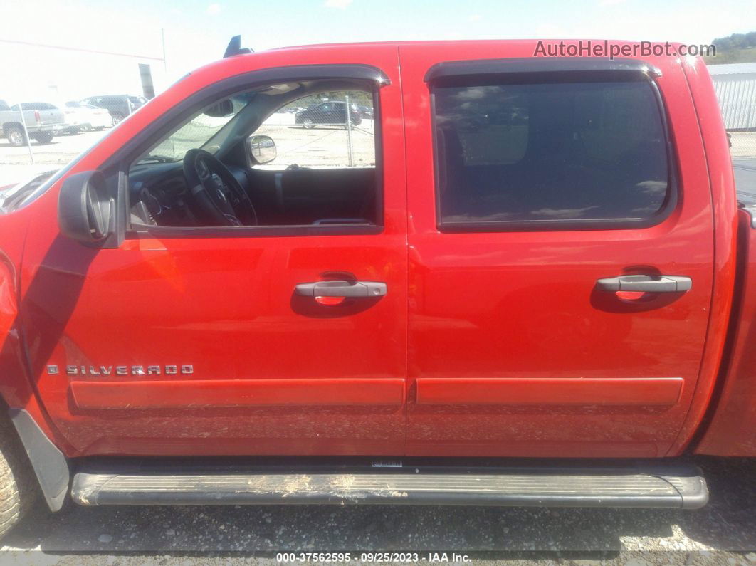 2008 Chevrolet Silverado 1500 Lt2 Red vin: 3GCEK13M98G186746