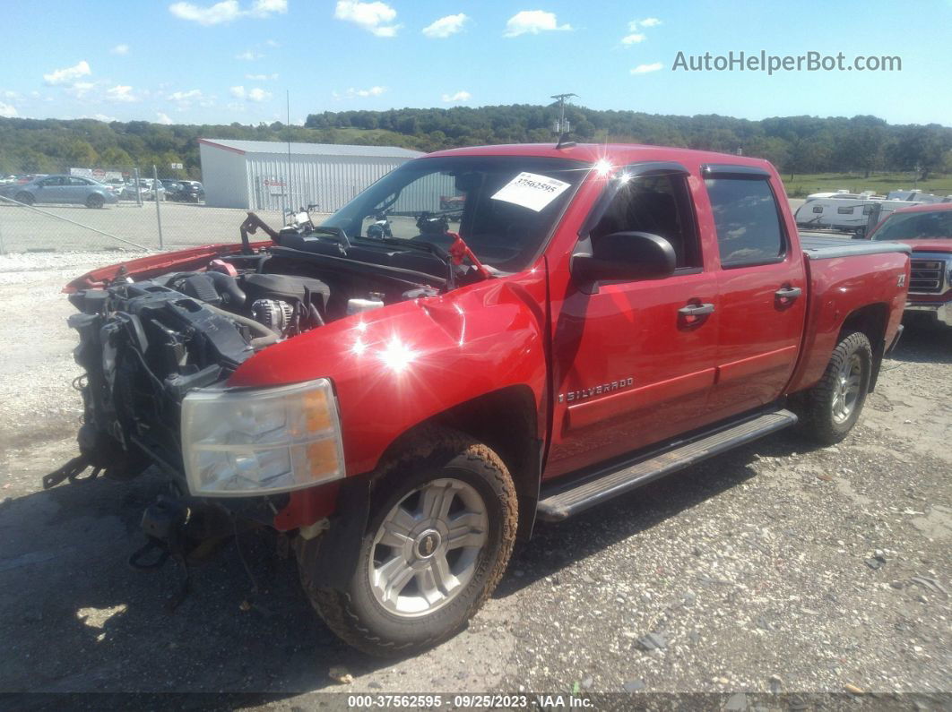 2008 Chevrolet Silverado 1500 Lt2 Red vin: 3GCEK13M98G186746