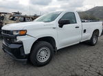 2019 Chevrolet Silverado C1500 White vin: 3GCNWAEF1KG197606