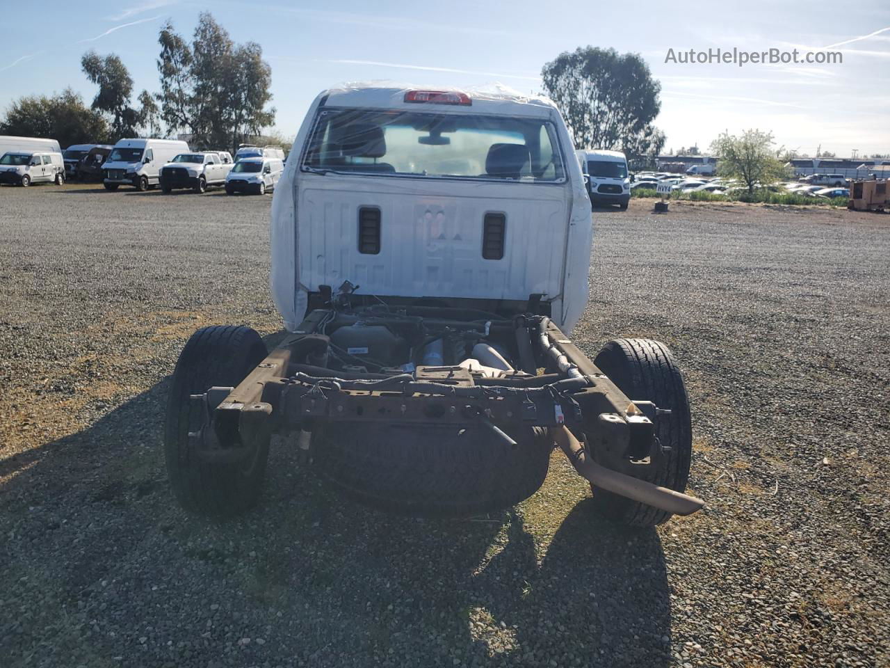 2019 Chevrolet Silverado C1500 White vin: 3GCNWAEFXKG295470