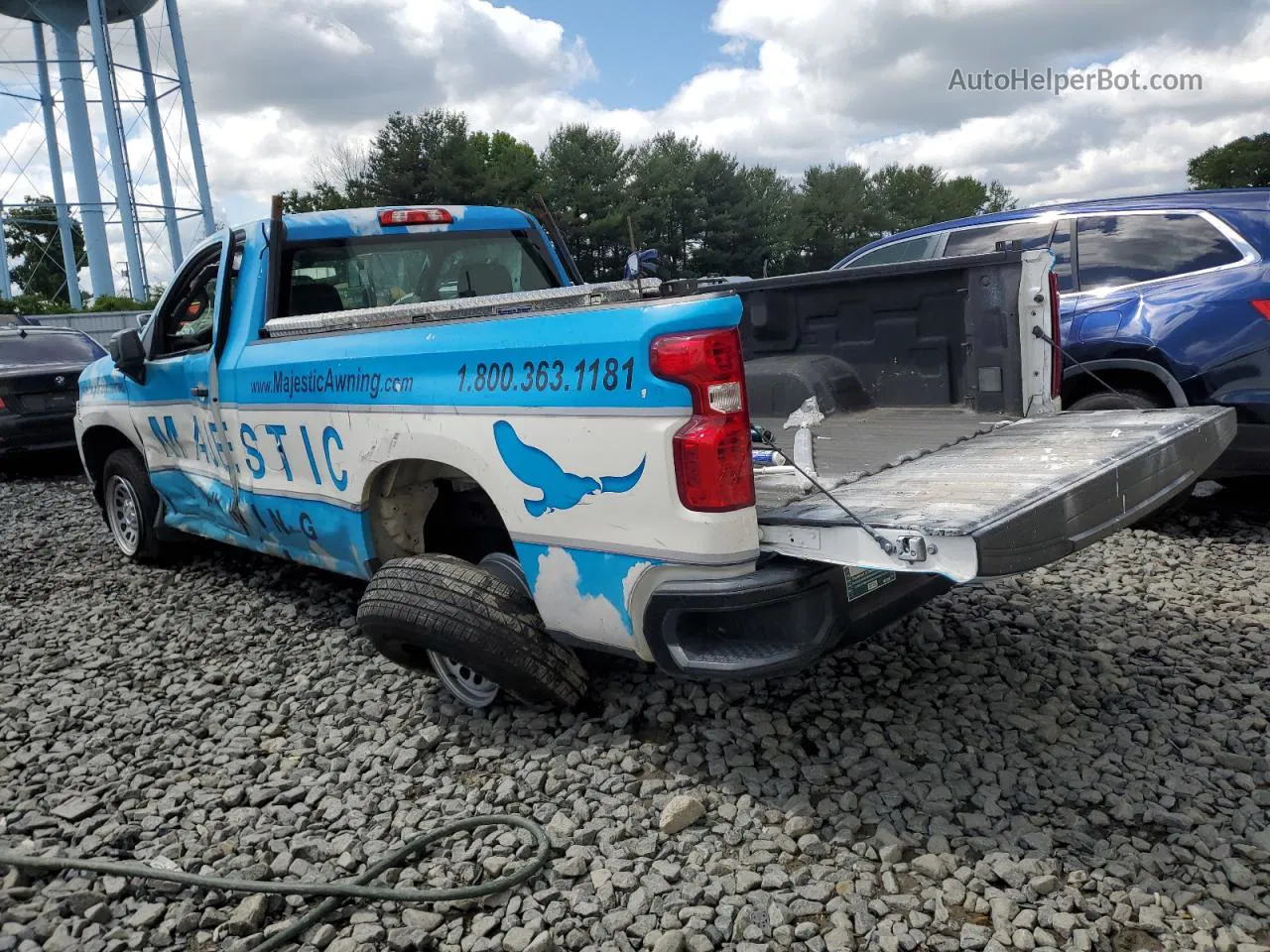 2019 Chevrolet Silverado C1500 Two Tone vin: 3GCNWAEH4KG176752