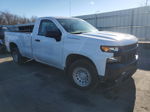 2019 Chevrolet Silverado C1500 White vin: 3GCNWAEH6KG234831