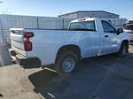 2019 Chevrolet Silverado C1500 White vin: 3GCNWAEH6KG234831