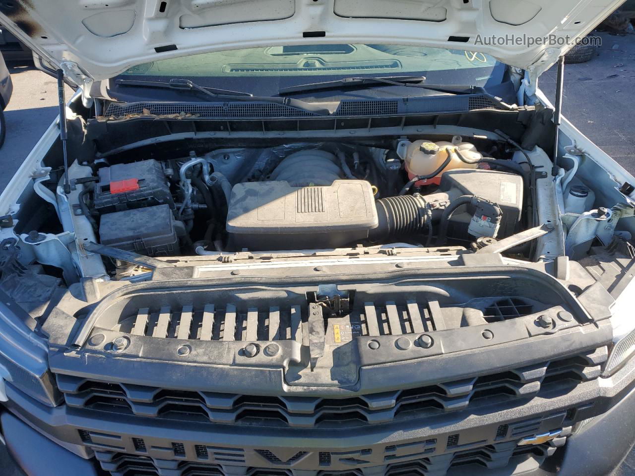 2019 Chevrolet Silverado C1500 White vin: 3GCNWAEH6KG234831