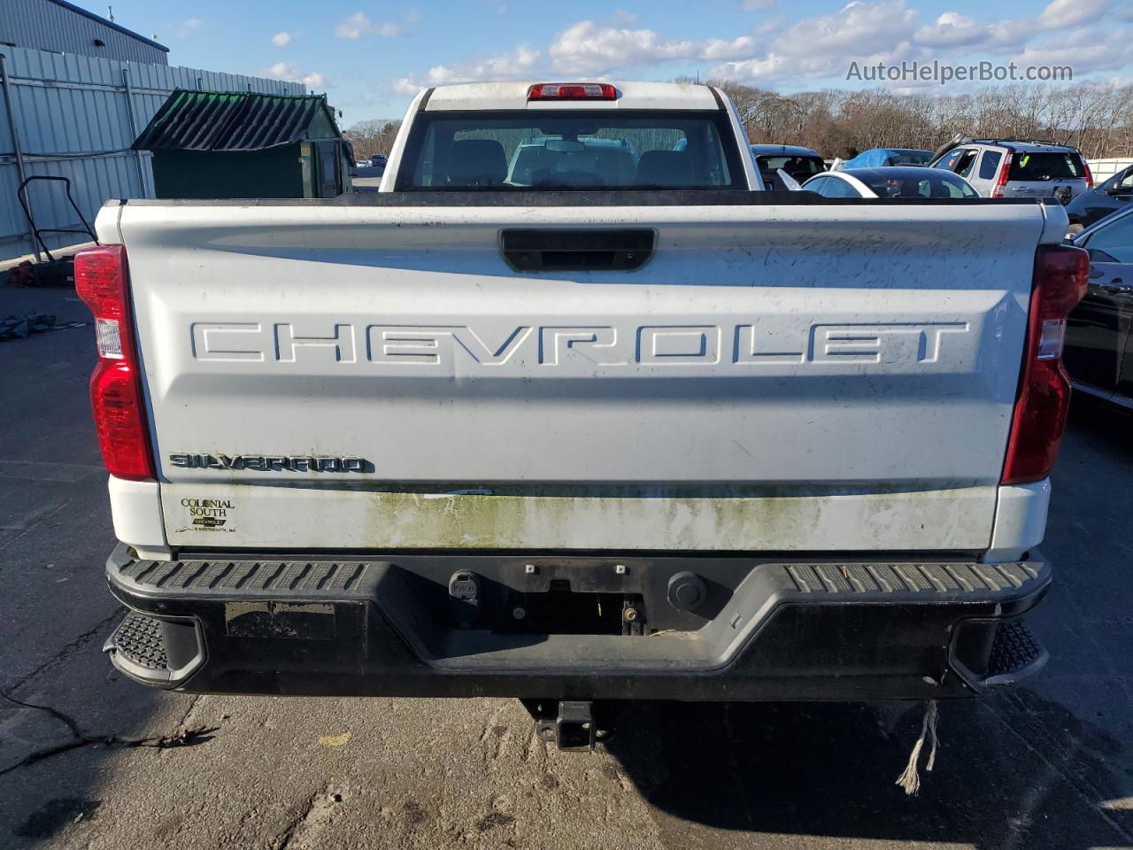 2019 Chevrolet Silverado C1500 Белый vin: 3GCNWAEH6KG234831