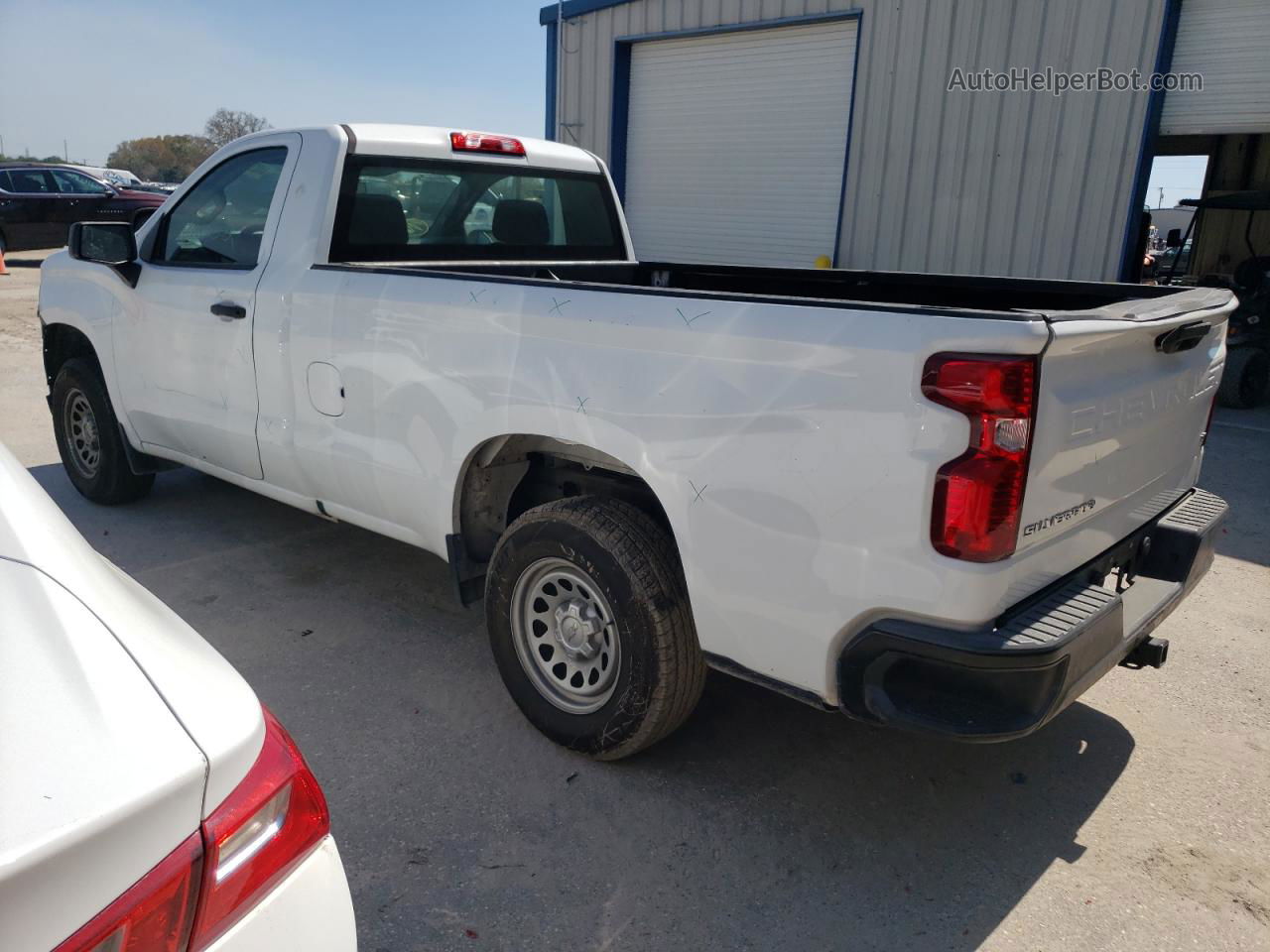 2019 Chevrolet Silverado C1500 White vin: 3GCNWAEH7KG174185