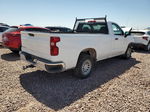 2019 Chevrolet Silverado C1500 White vin: 3GCNWAEH9KG182952